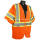 Custom short-sleeved reflective safety clothing